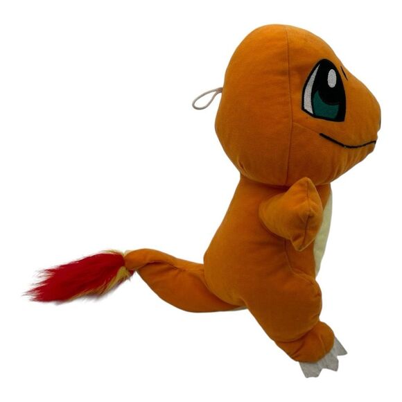 Toy Factory Kids Official Pokemon Charmander Plush Stuffed Animal Toy Orange 14" - Picture 2 of 12